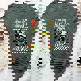 In My Monster Trucks Aunt Era Groovy Family Matching Bella Canvas T-shirt - Thegiftio