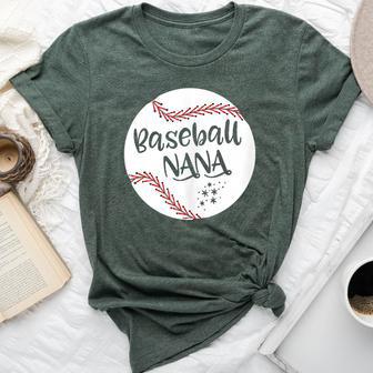 Nana Baseball Grandma Mother's Day Christmas Bella Canvas T-shirt - Thegiftio UK