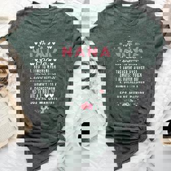 The A Nana Code Grandma Bella Canvas T-shirt - Thegiftio