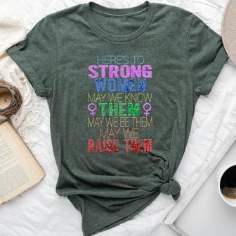 National Women's History Month Feminist Feminism Bella Canvas T-shirt - Thegiftio UK