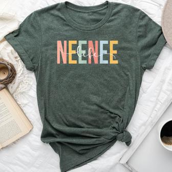 Neenee Life Neenee Grandma Neenee Grandmother Bella Canvas T-shirt - Thegiftio UK