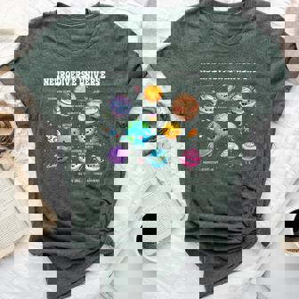 Neurodiverse Universe Sped Teacher Neurodiversity Asd Adhd Bella Canvas T-shirt - Seseable