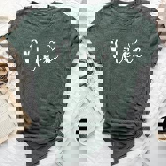 Niece For Heart Mother's Day Niece Bella Canvas T-shirt | Mazezy