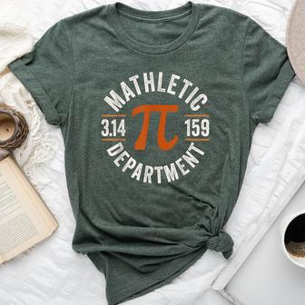 Pi Teacher Mathletic Department Vintage 314 Pi Day Bella Canvas T-shirt - Thegiftio UK