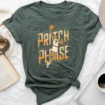 Pitch Please Lovers Basketball Usa Vintage Women Bella Canvas T-shirt - Thegiftio UK
