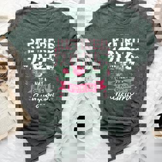 Retired 2025 Retirement For 2025 Bella Canvas T-shirt - Seseable