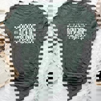 Retro Dance Mom Coquette Bow Checkered Dance Mama Mother Day Bella Canvas T-shirt - Seseable