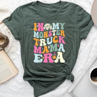 Retro In My Monster Truck Mama Era Monster Truck Mom Women Bella Canvas T-shirt - Thegiftio UK