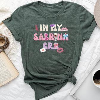 In My Sabrina Era For Women Bella Canvas T-shirt - Thegiftio UK