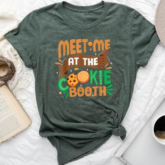 Scout For Girls Cookie Dealer Meet Me At The Cookie Booth Bella Canvas T-shirt - Thegiftio UK