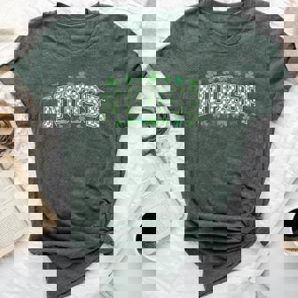 Shamrock Nurse Appreciation St Patrick's Day Nurse Bella Canvas T-shirt - Seseable