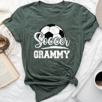 Soccer Grammy Soccer Player Game Day Mother's Day Bella Canvas T-shirt - Thegiftio UK