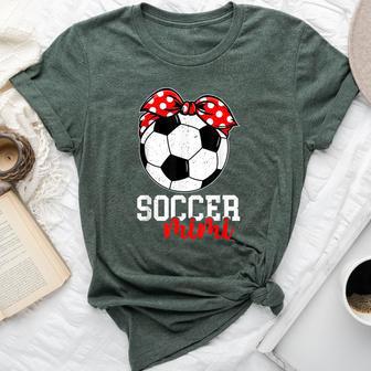 Soccer Mimi Grandma Mimi Of A Soccer Player Mimi Bella Canvas T-shirt - Thegiftio UK
