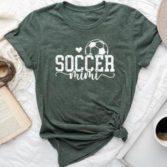 Soccer Mimi Grandma Proud Mimi Of A Soccer Player Mimi Bella Canvas T-shirt - Thegiftio UK