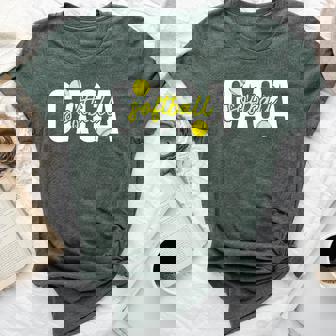 Softball Gaga Grandma Gaga Of A Softball Player Bella Canvas T-shirt - Thegiftio