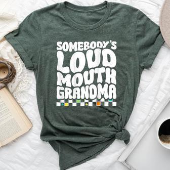 Somebody's Loud Mouth Grandma Bella Canvas T-shirt - Thegiftio UK