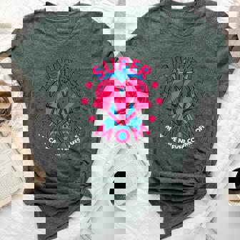 Super Mom My Cape Never Comes Off Awesome Bella Canvas T-shirt | Mazezy