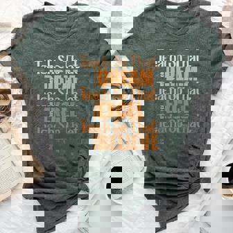 Teach So That They Can Dream Excel Teacher Black History Bhm Bella Canvas T-shirt | Mazezy