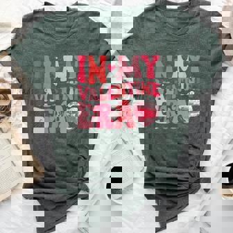 In My Valentine Era Girls Retro Disco Valentines Day Bella Canvas T-shirt - Thegiftio