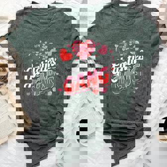 Valentines Day Galentines Gang Valentine Girls Bella Canvas T-shirt - Thegiftio