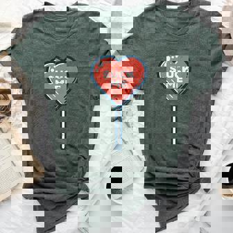 Valentines Day Heart Lollipop Suck Me Candy Women Bella Canvas T-shirt - Thegiftio