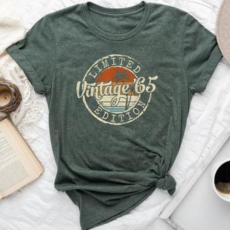 Vintage 1965 60Th Birthday For 60 Year Old Bella Canvas T-shirt - Thegiftio UK