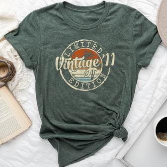 Vintage 2011 14Th Birthday For Boys Girls 14 Year Old Bella Canvas T-shirt - Thegiftio UK