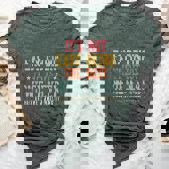 Vintage It's Not Easy Being The Best Wife Ever Mother's Day Bella Canvas T-shirt | Mazezy
