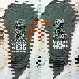 Vintage Retro Black Western Cowgirl African Christian Woman Bella Canvas T-shirt | Seseable UK