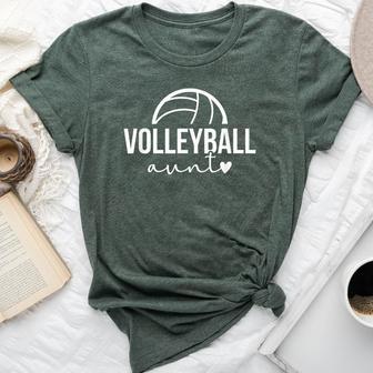 Volleyball Aunt Of A Volleyball Player Aunt Bella Canvas T-shirt - Thegiftio UK