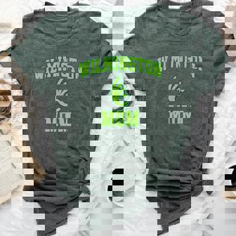 Wilmington College Mom Mother Athletics Vintage Sports Bella Canvas T-shirt | Mazezy