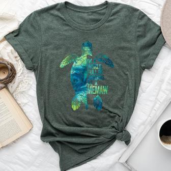 In A World Full Of Grandmas Be A Memaw Grandma Quote Bella Canvas T-shirt - Thegiftio UK