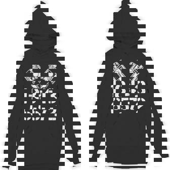 1-8-4-3-6-5-7-2 Firing Order V8 Big Block Car Guy Garage Unisex Hoodie - Monsterry