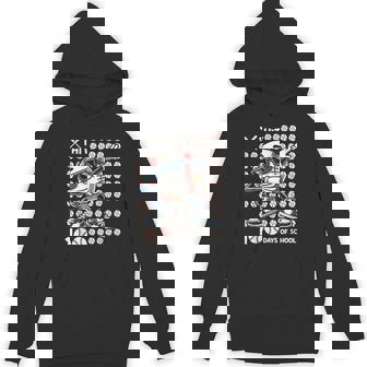 100 Days Of School Baseball Bat 100Th Day Of School Boys Hoodie - Thegiftio