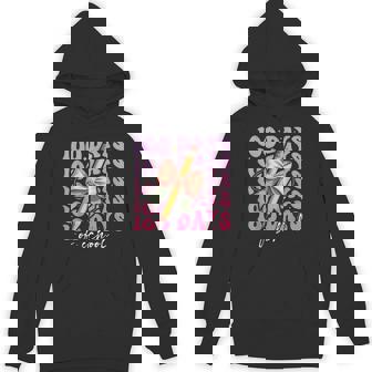 100 Days Of School Coquette Bow Bright Student Outfit Hoodie | Mazezy