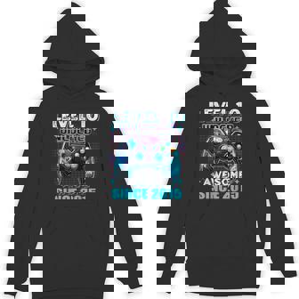 10Th Birthday Boy Level 10 Gamer 10 Year Video Game Party Hoodie - Monsterry