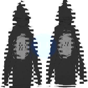 1111 Numerology Symbolic Spiritual Manifestation Time Unisex Hoodie - Monsterry