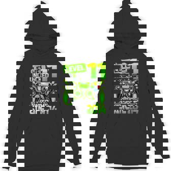 11Th Birthday Boy Time To Level Up 11 Unlocked Video Game Hoodie - Monsterry