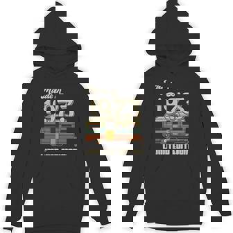 1973 Camping Caravan Vintage Hoodie | Mazezy