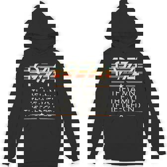 1974 The Man The Myth The Legend Hoodie | Mazezy