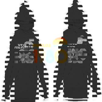 1980 Vintage Sunset Hoodie | Mazezy
