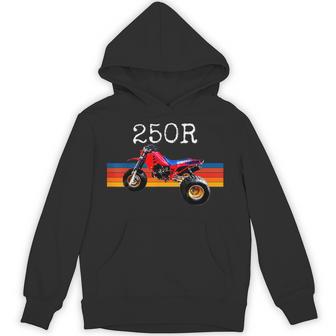 1985 Vintage Retro Three Wheeler ATV ATC 250R Unisex Hoodie - Monsterry
