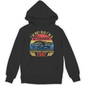 1987 I'm Not Old I'm Classic Hoodie | Mazezy