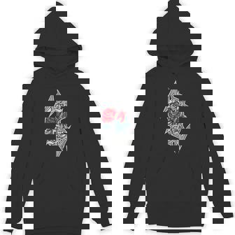 Graphic 365 Costumes For Halloween Snake Knife Tattoo Rose Unisex Hoodie - Monsterry