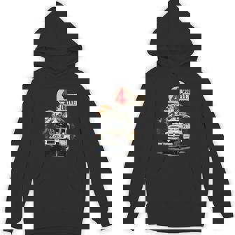 40 Series Cruiser Mountain Offroad 4 Wheel Drive 4wd FJ Unisex Hoodie - Monsterry