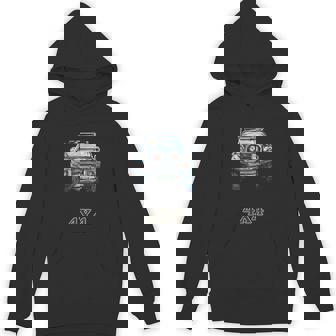 4WD Four Wheel Drive Vehicle Unisex Hoodie - Monsterry