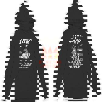5th Grade Teacher Christmas Chilling With My Gnomies Fifth Unisex Hoodie - Monsterry