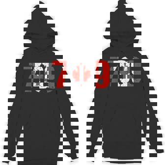 709 Newfoundland And Labrador Area Code Canada Unisex Hoodie - Monsterry