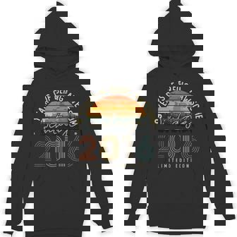 9 Year Old Vintage 2016 Limited Edition 9Th Birthday Hoodie - Thegiftio UK