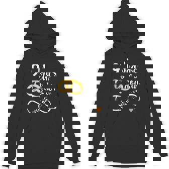 9 Years Down Forever To Go Couple 9th Wedding Anniversary Unisex Hoodie - Monsterry